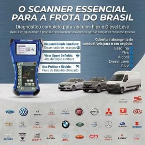 Scanner Automotivo Multimecx3 Portátil - Multi Mec Diagnostico Diesel Injeção ABS — foto 5