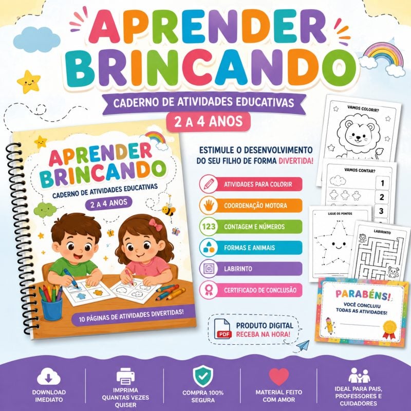 Caderno de Atividades Educativas