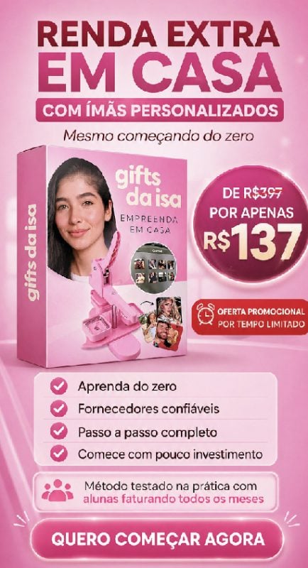 Curso Gifts da Isa
