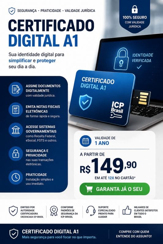 Certificado Digital A1