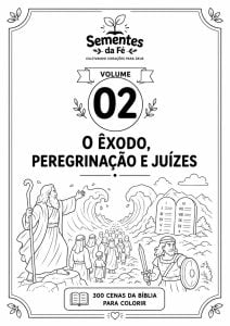 Vol. Completo (06 volumes) - 300 CENAS BÍBLICAS PARA COLORIR — foto 8