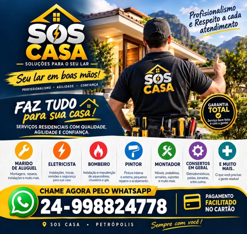 Faz tudo Sos casa Petrópolis