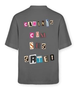 NEZARTE Oversized Algodão Grosso, Caimento Streetwear e Identidade - CAMINHE COM SUA ARTE — foto 4