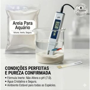 Areia branca para aquário — foto 5