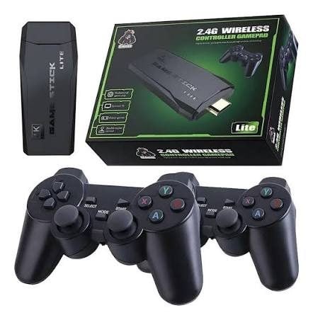Game Stick 4K Retrô 10.000 jogos