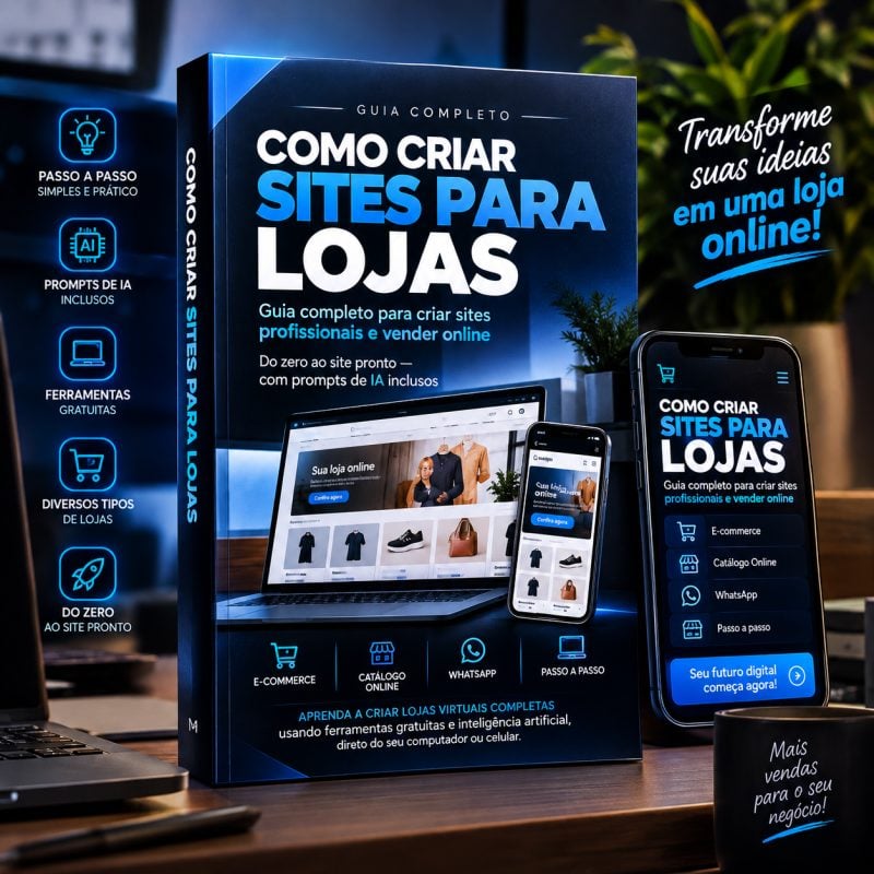 Ebook de como criar sites para lojas