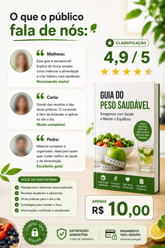 Guia do peso saudavel