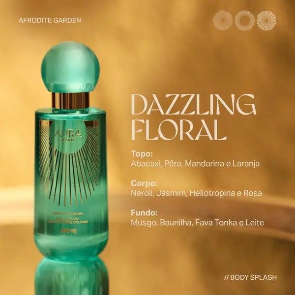 Body splash Afrodite Garden Perfume Feminino