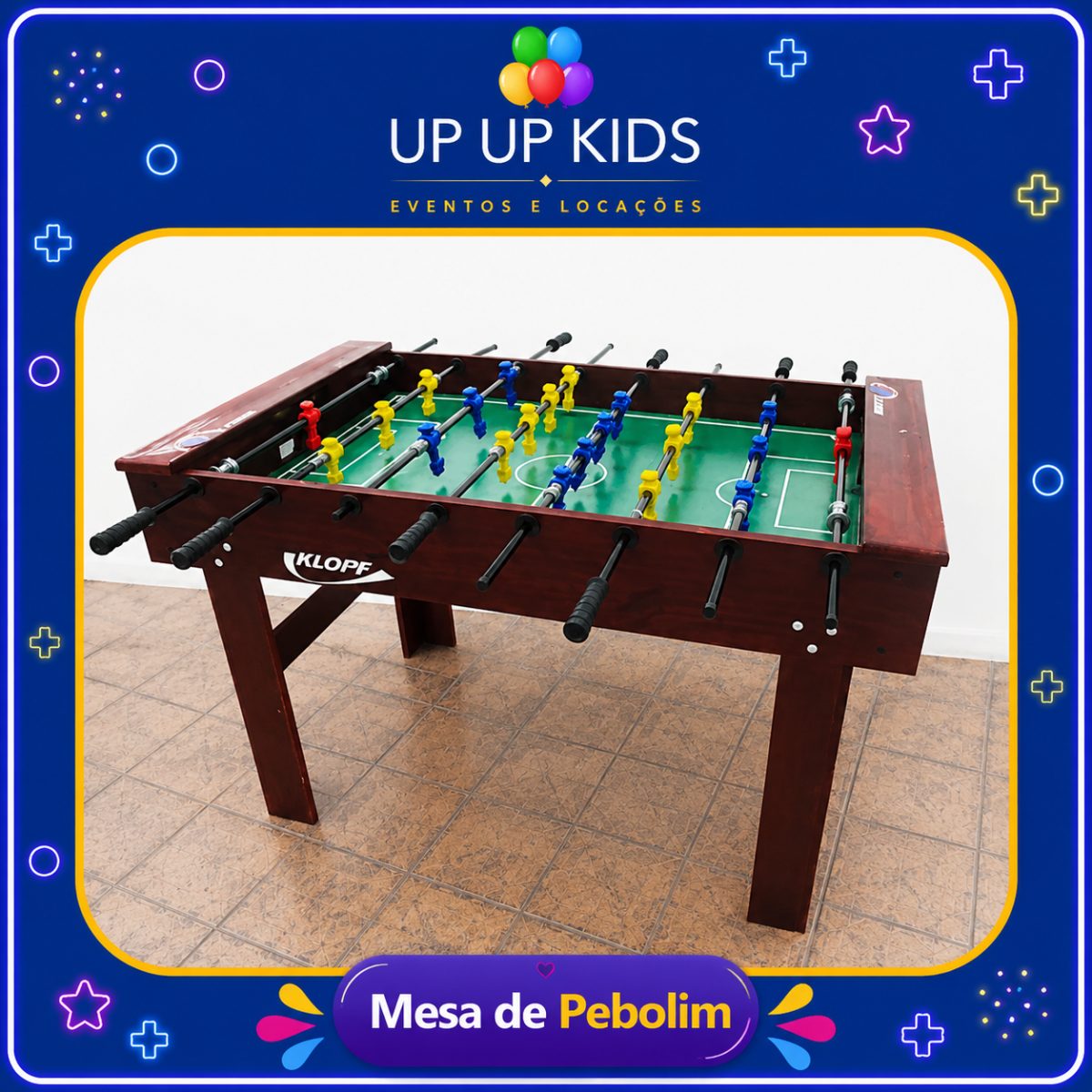 Aluguel de Mesa de Air Hokey + Pebolim — foto 2