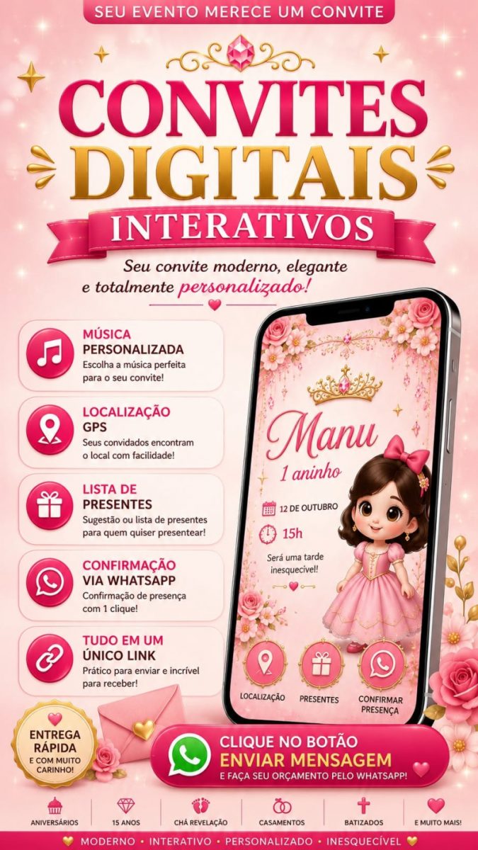Convites digitais! 48998630301 — foto 2