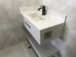 Bancadas em porcelanato para Banheiros — foto 10