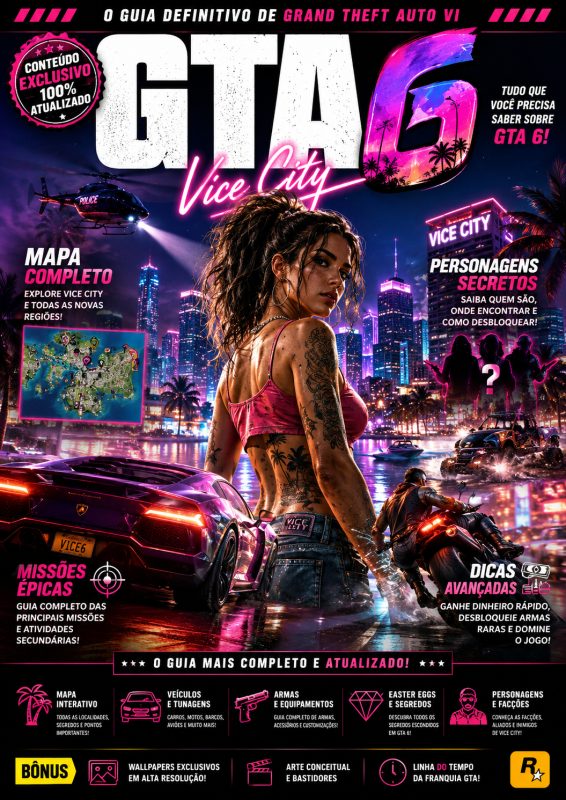 Dicas e segredo sobre o lançamento do GTA 6