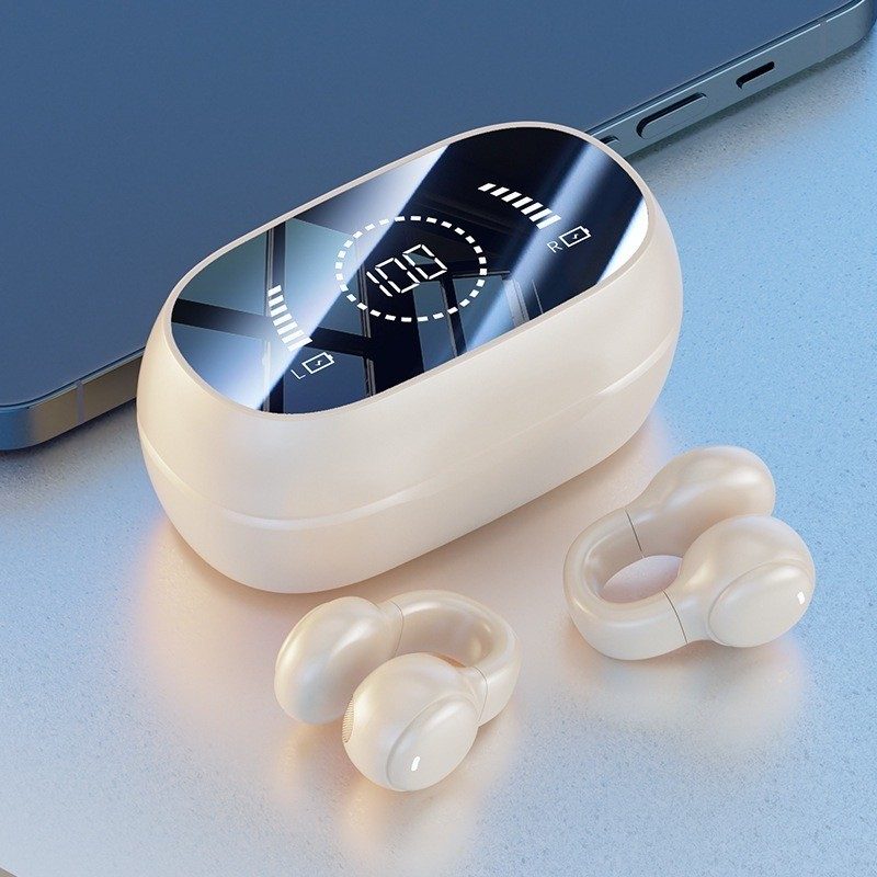Fones bluetooth sem fio com graves potentes