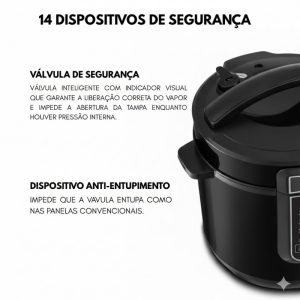 Panela de pressão elétrica 6 litros — foto 8