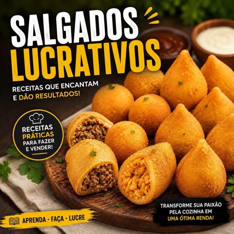 Salgados Lucrativos Ebook de Receitas