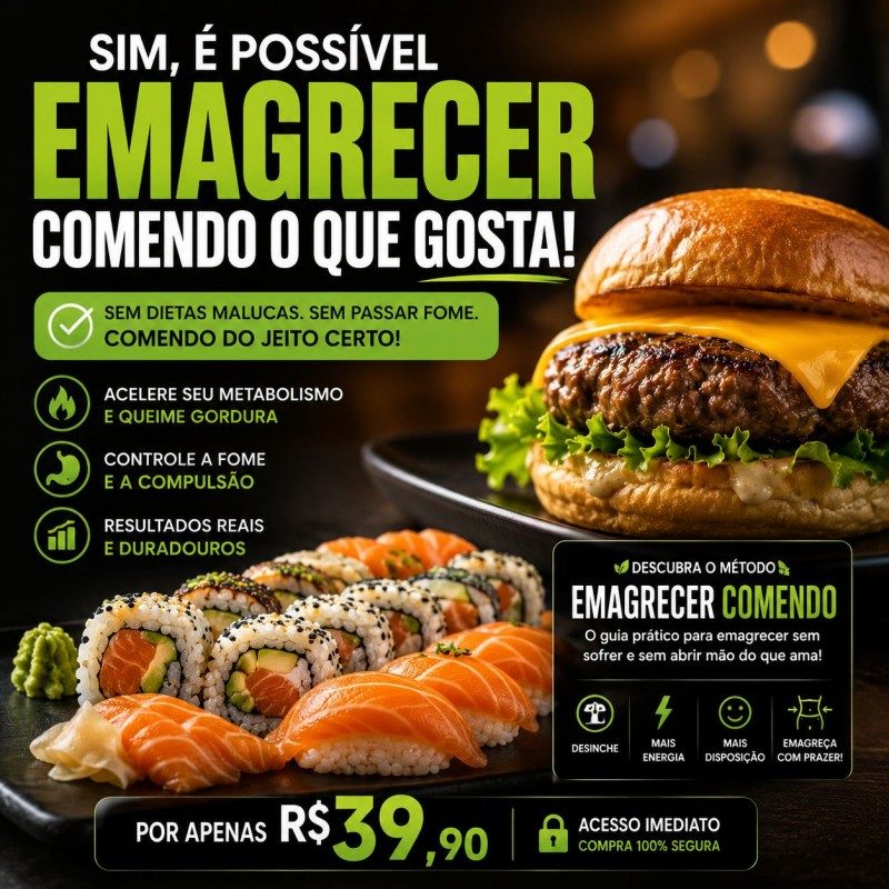  Emagreça Sem Abrir Mão da Comida Que Ama