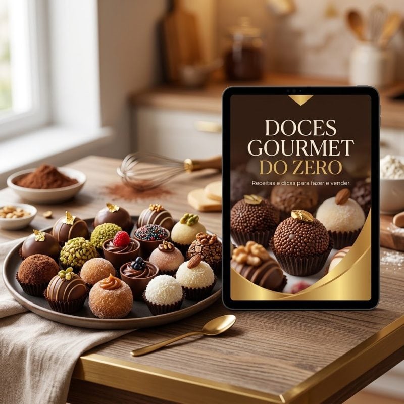 Doces Gourmet do Zero E-book de receitas