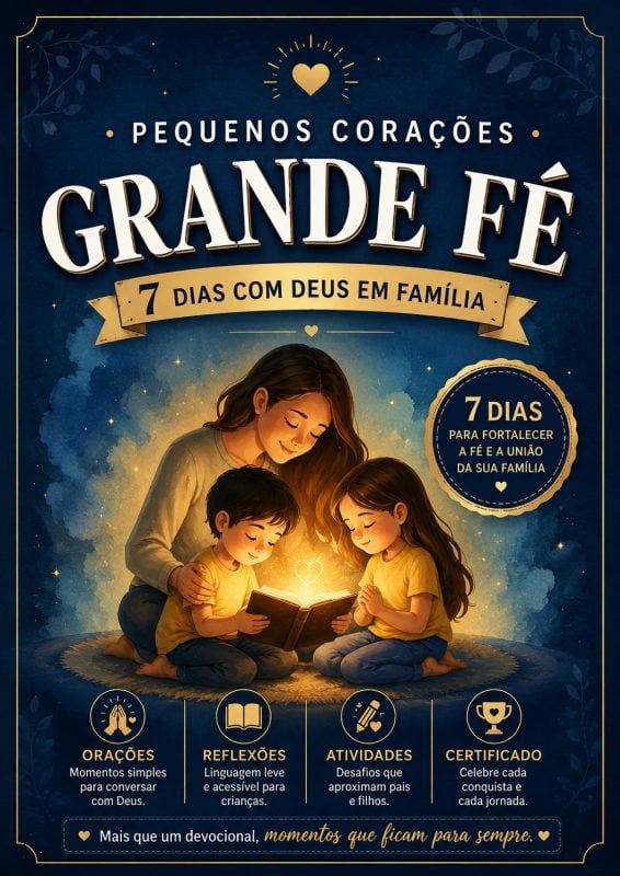 Devocional Infantil Cristão: 7 Dias com Deus em Família (PDF)