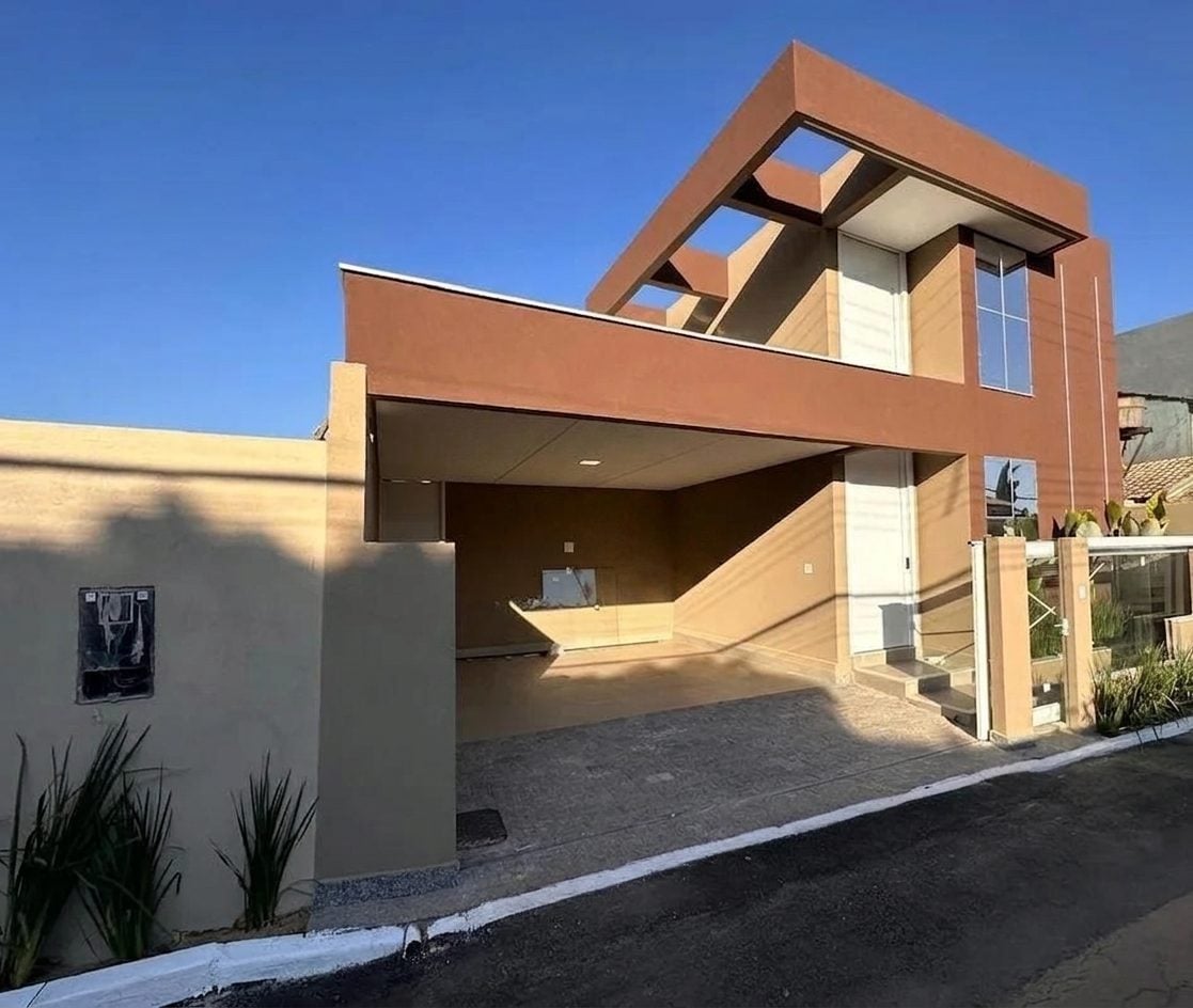 Casa de 3 quartos sendo 2 suítes no Residencial Félix em Vicente Pires. — foto 2
