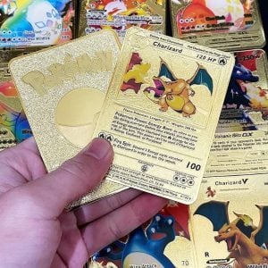 Kit Cartas Pokémon 55 Peças Gold Edition Cards Raros e Colecionáveis — foto 4