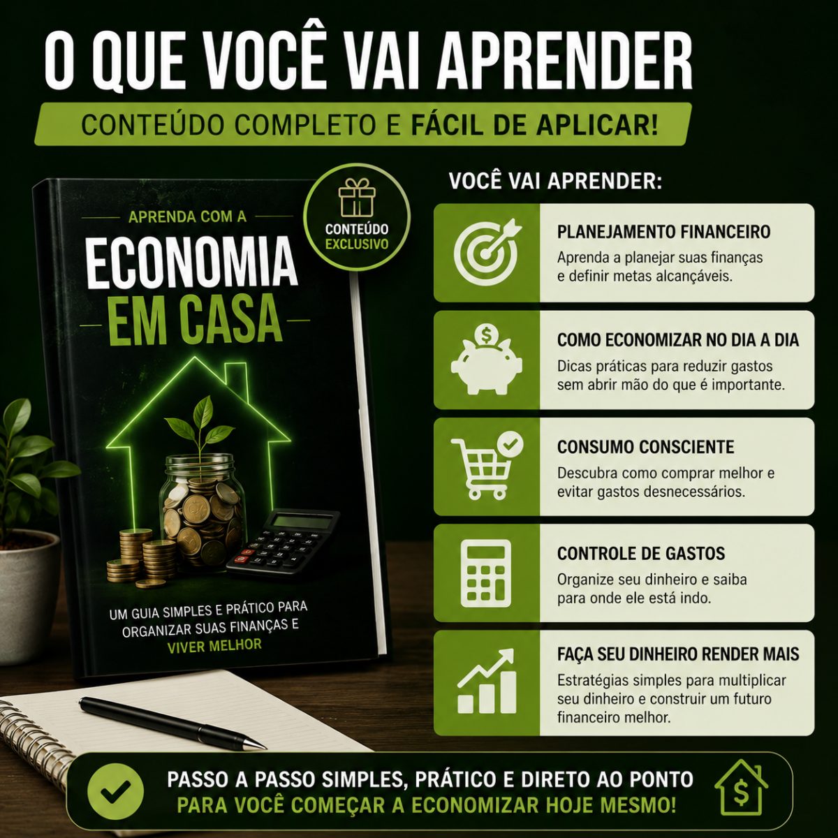 E-book Economia em Casa Como Economizar Dinheiro e Fazer o Salário Render — foto 2
