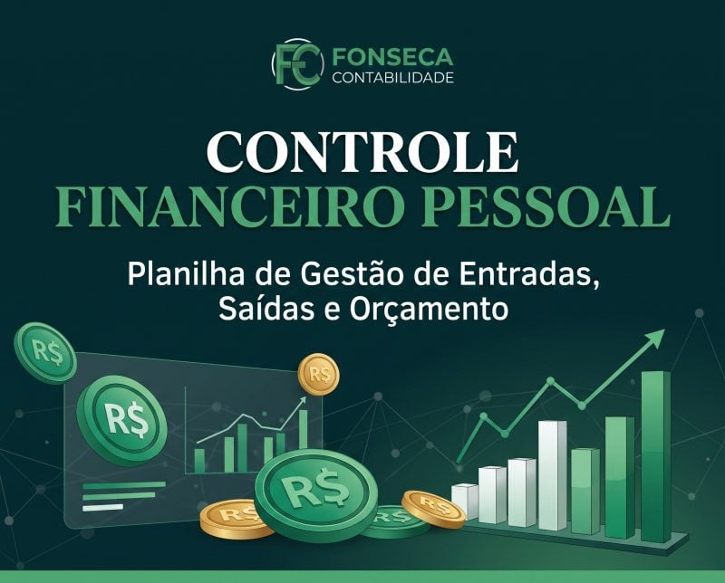 Planilha de Organização de Gastos Pessoais