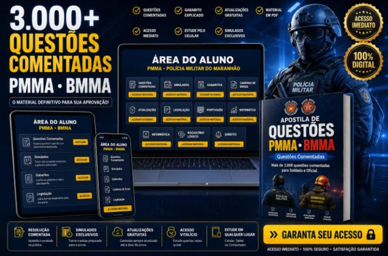 Apostila de questões PMMA