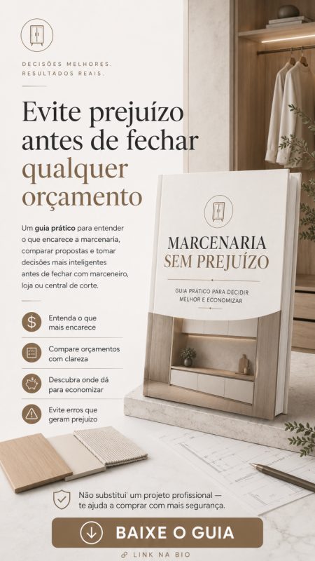 E-book Marcenaria Sem Prejuízo