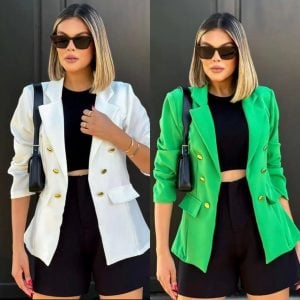 Blazer Feminino Alfaiataria — foto 10