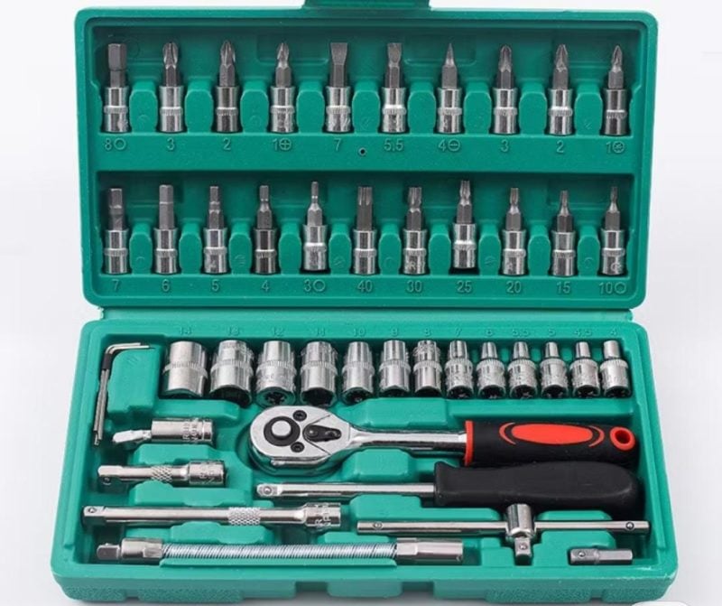 Kit de ferramentas 46 pecas