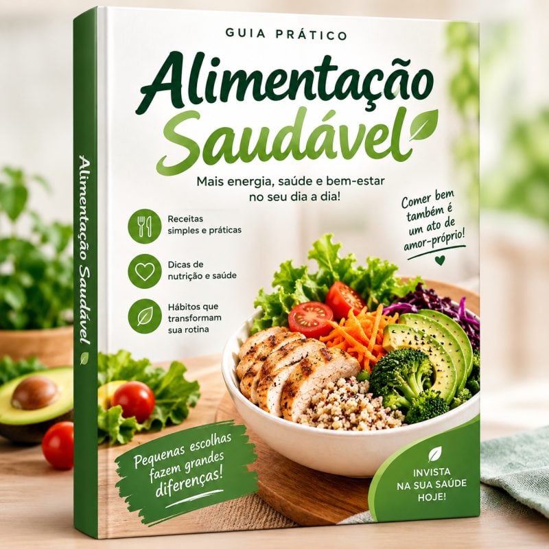 E-book de Alimentação Saudável Guia de Refeições
