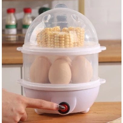Cozedor De Ovos Portátil Elétrico Cozinha A Vapor 110v/220v — foto 2