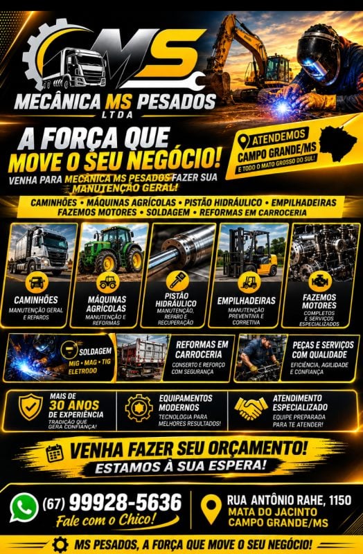 Mecânica Ms Pesado caminhão e máquinas Agriculas