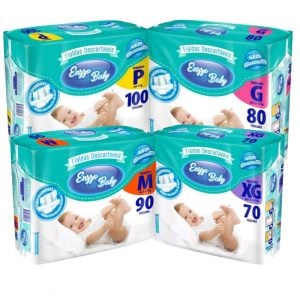 Fraldas descartáveis Enzo baby pacotão — foto 5