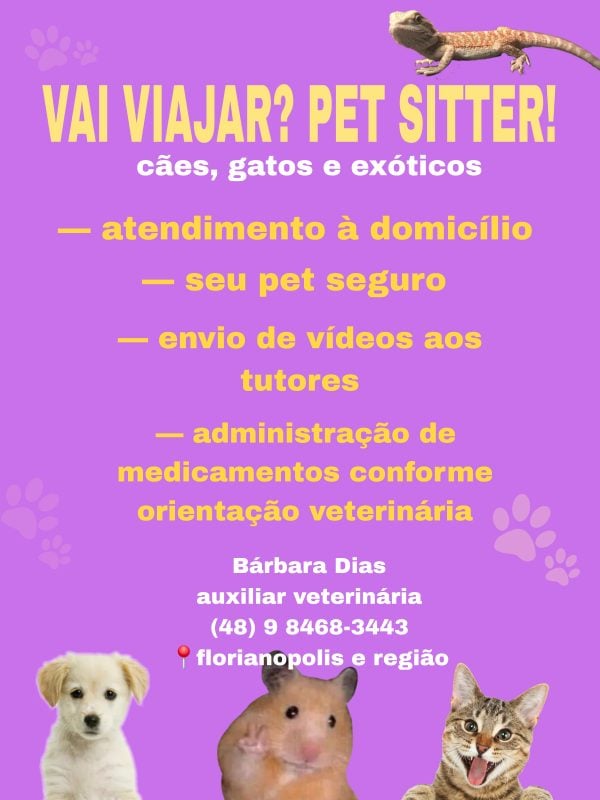 Pet sitter e Dog Walker!