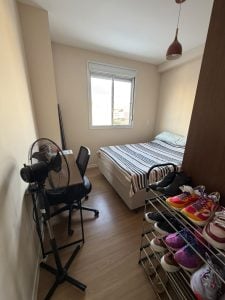 Apartamento 1 dormitório, sala, cozinha americana, banheiro, mobiliado — foto 8