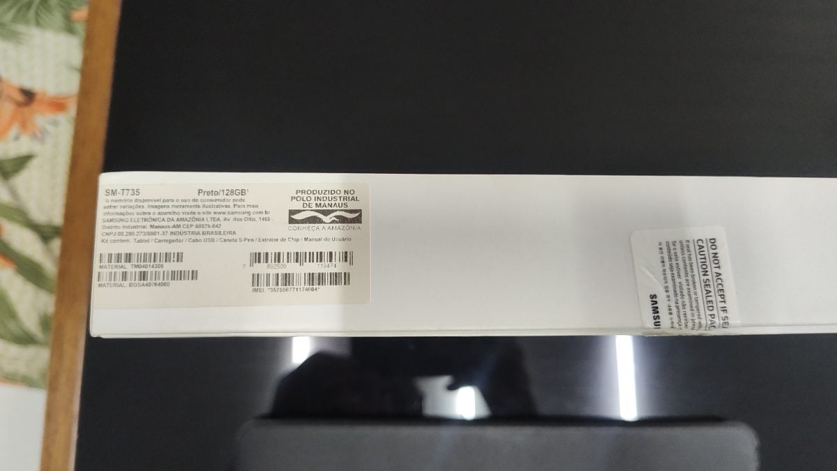 Tablet Samsung S7 fe Zerado pouquíssimo uso — foto 2