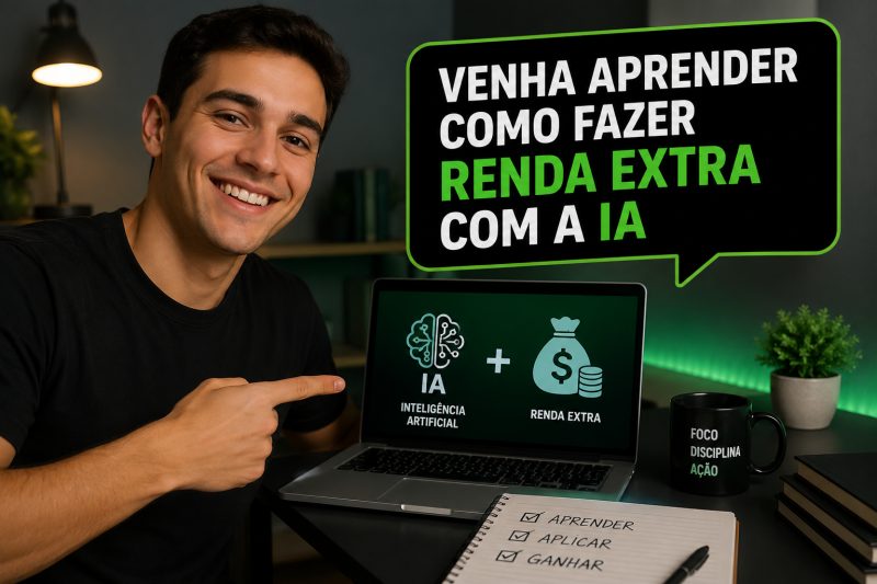 Como ganhar renda com IA