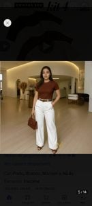 Kit 4 Blusas Feminina Ribana Canelado Estilosa Básica Casual — foto 5