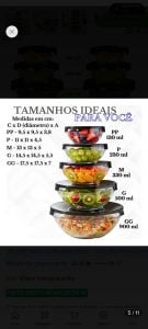 Kit 10 Potes De Vidro Borossilicato Herméticos — foto 3