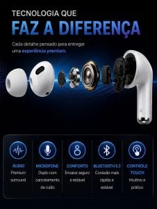 AirPods Pro 3 / 8a geração - Premium — foto 10