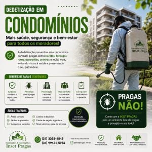 Controle de pragas urbanas e Desentupimentos e com a Inset pragas. — foto 11