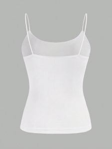 3 peças Conjunto Casual de Camisole, Sensual e Versátil, Tops de Cami Feminino Slim Fit — foto 4