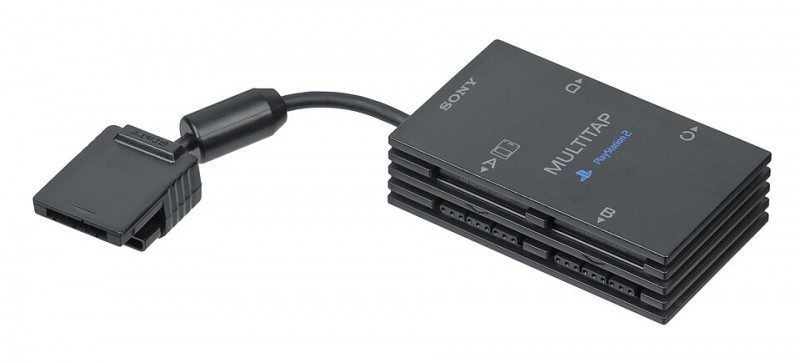 Multitap Compatível Com Ps2 Adaptador Para 4 Controles