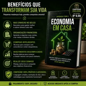 E-book Economia em Casa Como Economizar Dinheiro e Fazer o Salário Render — foto 3