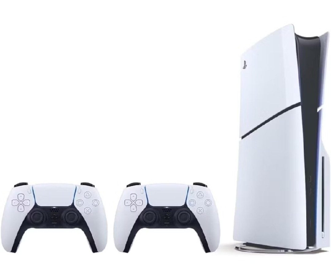 PlayStation 5 com 2 controles — foto 2