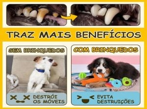 Kit de Brinquedos Para Cachorro Pequeno e Filhote 9 Peças Anti-Estresse e Dentição — foto 4
