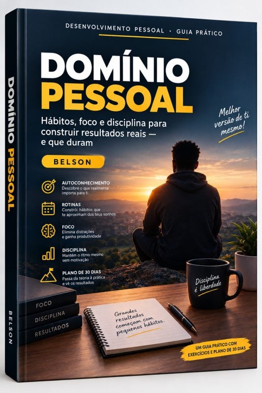 Ebook: Domínio Pessoal Hábitos, Foco e Disciplina para Resultados Reais