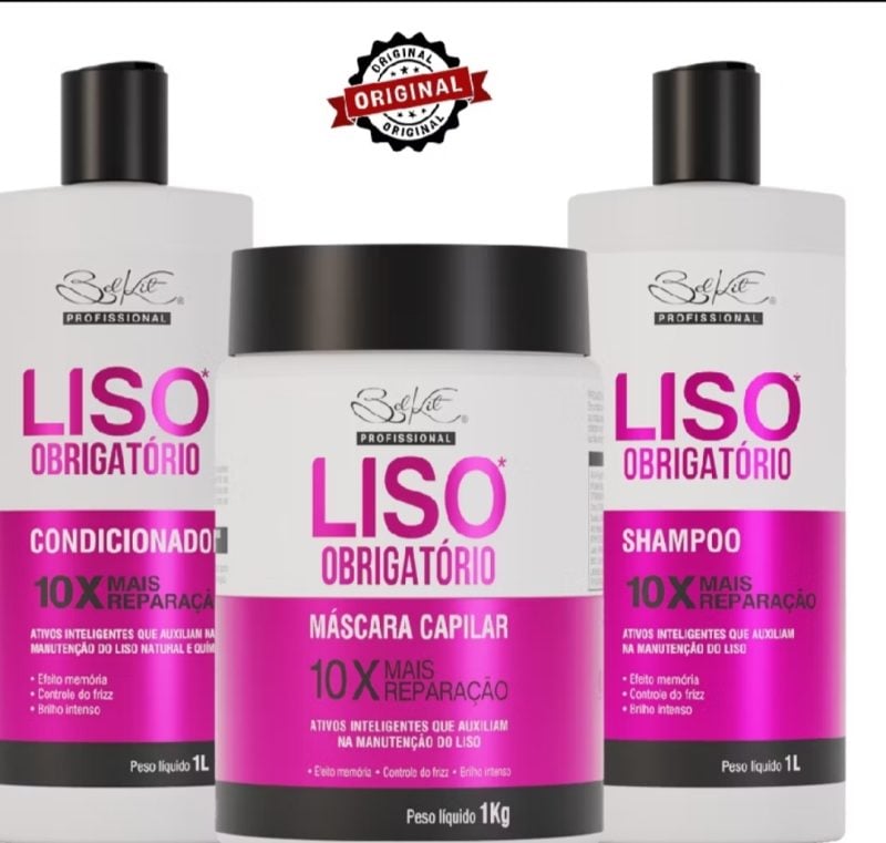 Kit Profissional Liso Obrigatório