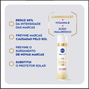 Creme Facial Nívea Cellular Luminous 630 Anti-manchas. — foto 4